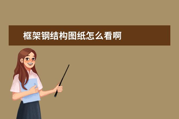 框架钢结构图纸怎么看啊
