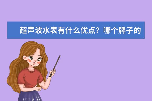 超声波水表有什么优点？哪个牌子的好？