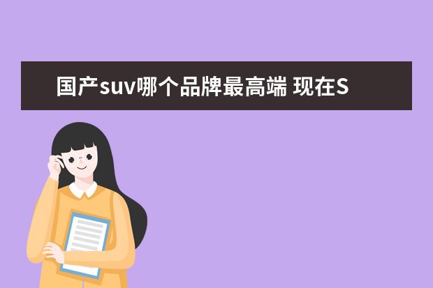 国产suv哪个品牌最高端 现在SUV国产车哪个品牌质量最好