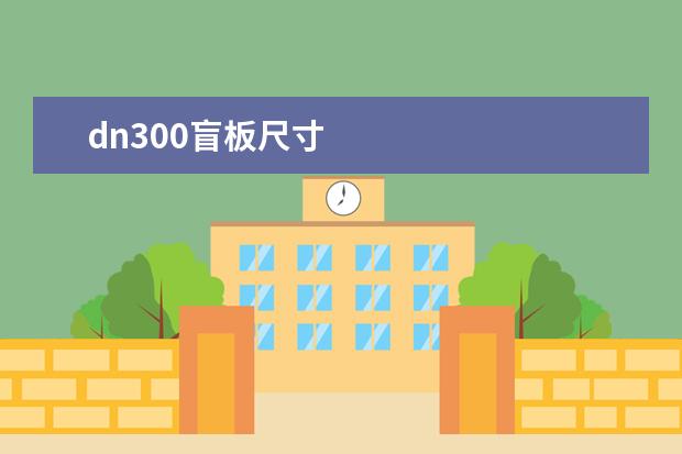 dn300盲板尺寸