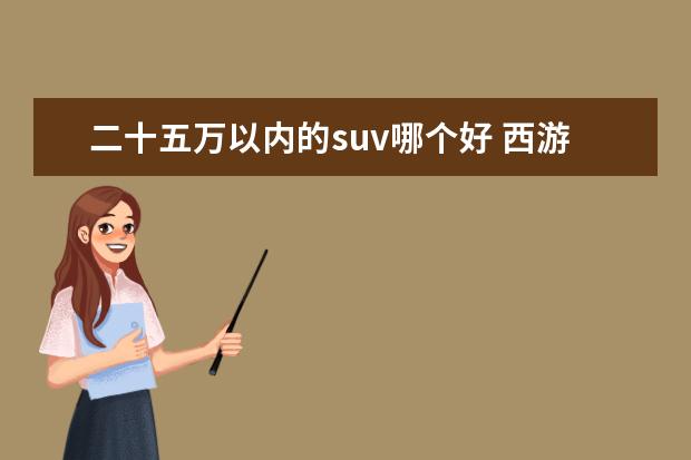 二十五万以内的suv哪个好 西游记13回主要内容概括