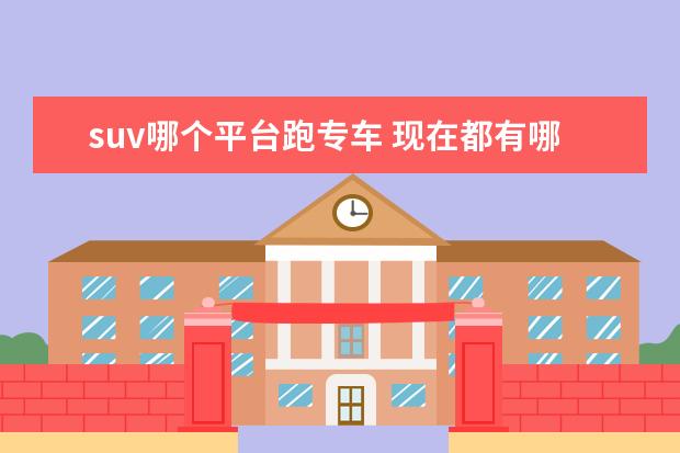 suv哪个平台跑专车 现在都有哪几个网约车平台?有没有SUV车型能申请到快...