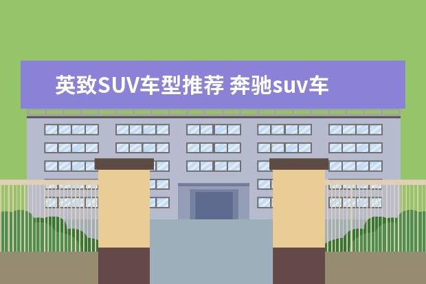 英致SUV车型推荐 奔驰suv车型30万左右