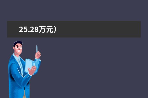 25.28万元）