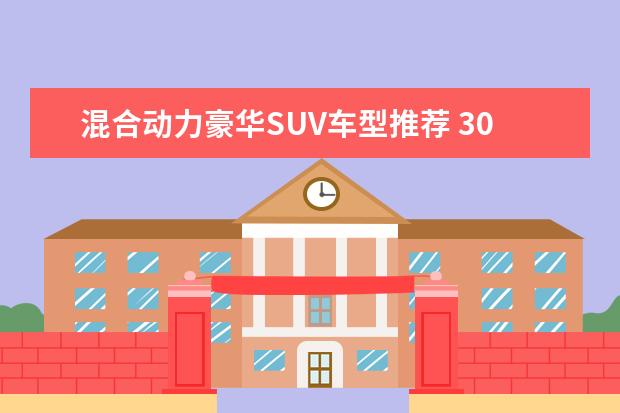 混合动力豪华SUV车型推荐 30万元混动SUV车型推荐