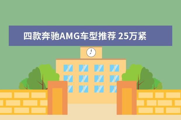 四款奔驰AMG车型推荐 25万紧凑suv车型推荐