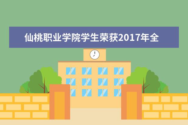 仙桃职业学院学生荣获2017年全国职业院校技能大赛二等奖