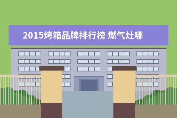 2015烤箱品牌排行榜 燃气灶哪个品牌好燃气灶具排行榜