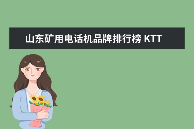 山东矿用电话机品牌排行榜 KTT3型多功能矿用扩播电话机功能有哪些sh10? - 百度...