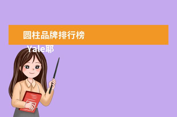 圆柱品牌排行榜 
  Yale耶鲁