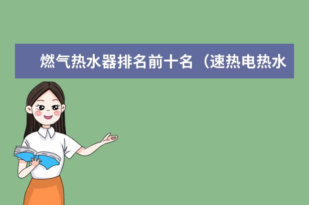 燃气热水器排名前十名（速热电热水器十大排名品牌）
