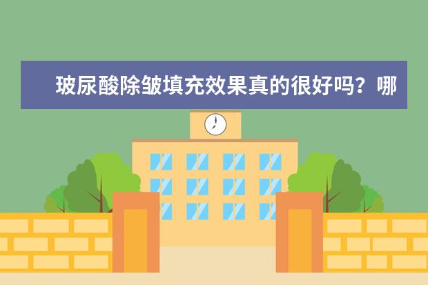 玻尿酸除皱填充效果真的很好吗？哪个牌子的玻尿酸效果好？