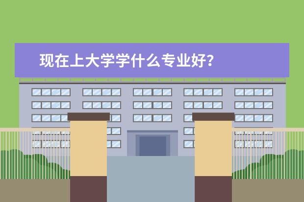 现在上大学学什么专业好？