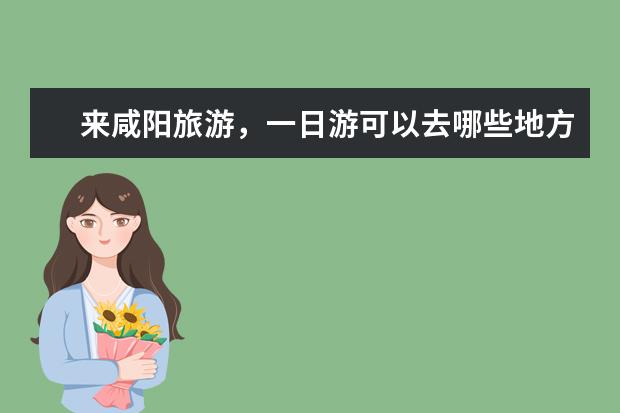 来咸阳旅游，一日游可以去哪些地方呢？