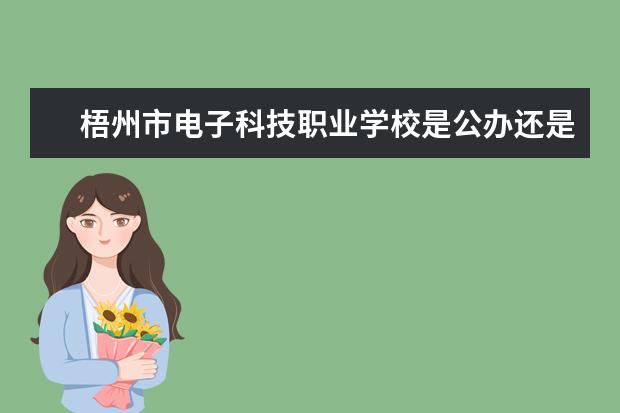 梧州市电子科技职业学校是公办还是民办学校？ 重庆垫江最好小学？哪几所？