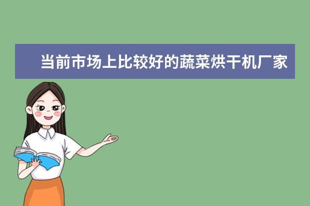 当前市场上比较好的蔬菜烘干机厂家是哪个？