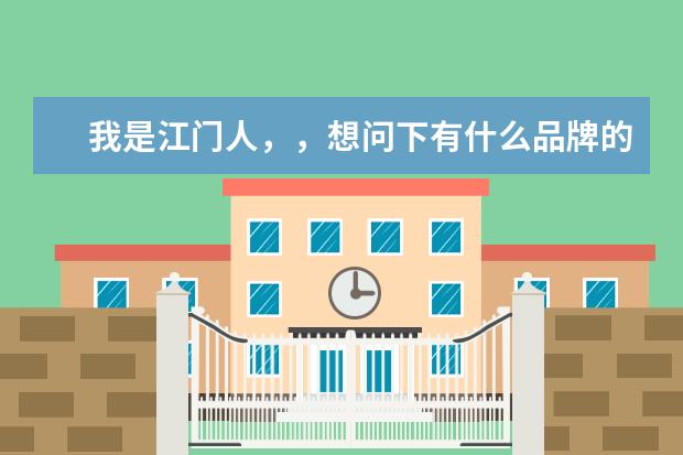 我是江门人，，想问下有什么品牌的电动摩托车推荐，，最好注明型号啦，，求助啊