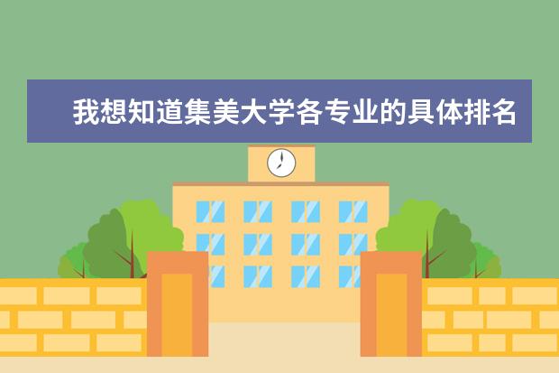 我想知道集美大学各专业的具体排名,还有··需要多少分数