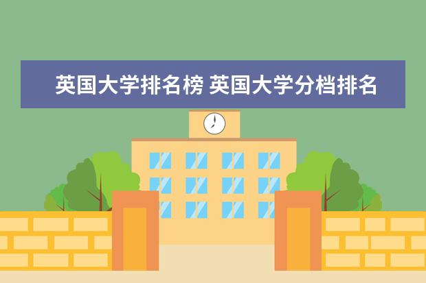 英国大学排名榜 英国大学分档排名