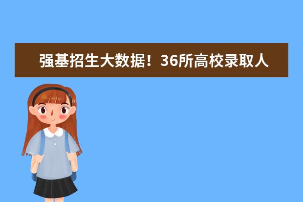 强基招生大数据！36所高校录取人数、分数线透析，备考点拨 厦门大学强基计划2023入围分数线