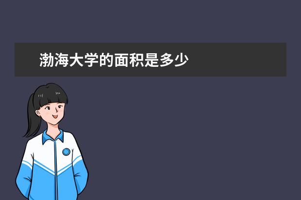 渤海大学的面积是多少