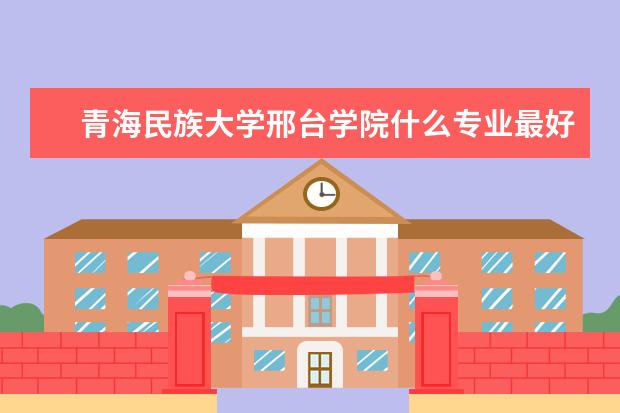 青海民族大学邢台学院什么专业最好