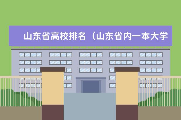山东省高校排名（山东省内一本大学名单）
