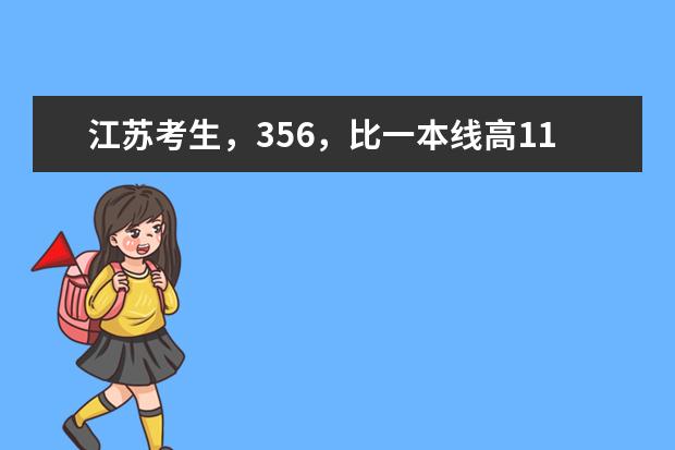 江苏考生，356，比一本线高11分，双A，报哪个211工程大学保底比较好？