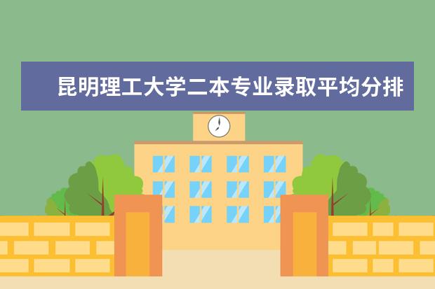 昆明理工大学二本专业录取平均分排名（10二本通信工程专业排名）