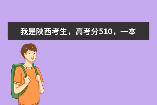 我是陕西考生，高考分510，一本线是517，有没有比较好的二本大学推荐一下。。。 青岛各一本大学录取情况